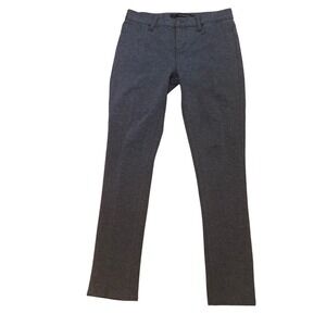 Calvin Klein Jeans Knit Pants Stretch Mid-Rise Gray Trousers Women's Size‎ 4